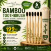 Bamboo Toothbrush 6pcs combo